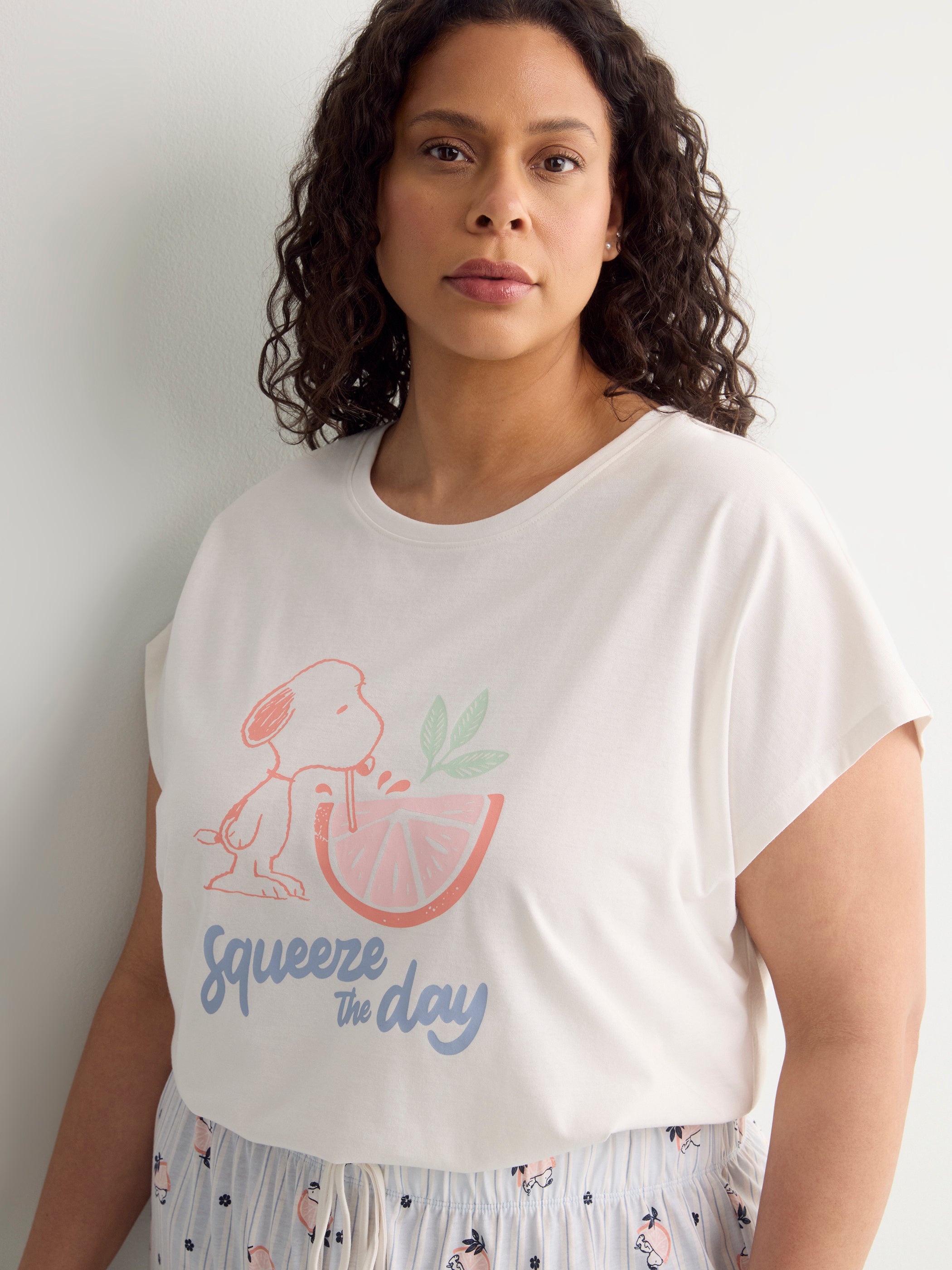 Snoopy Sleeveless Pyjama T-Shirt - ti Voglio