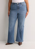 Classic-Fit High-Rise Flared-Leg Denim Pant - d/C jeans