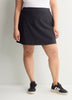 Black 4-Way Stretch Pull-On Skort - Active Zone