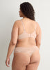 Unlined Underwire Bra with Mesh - Déesse Collection