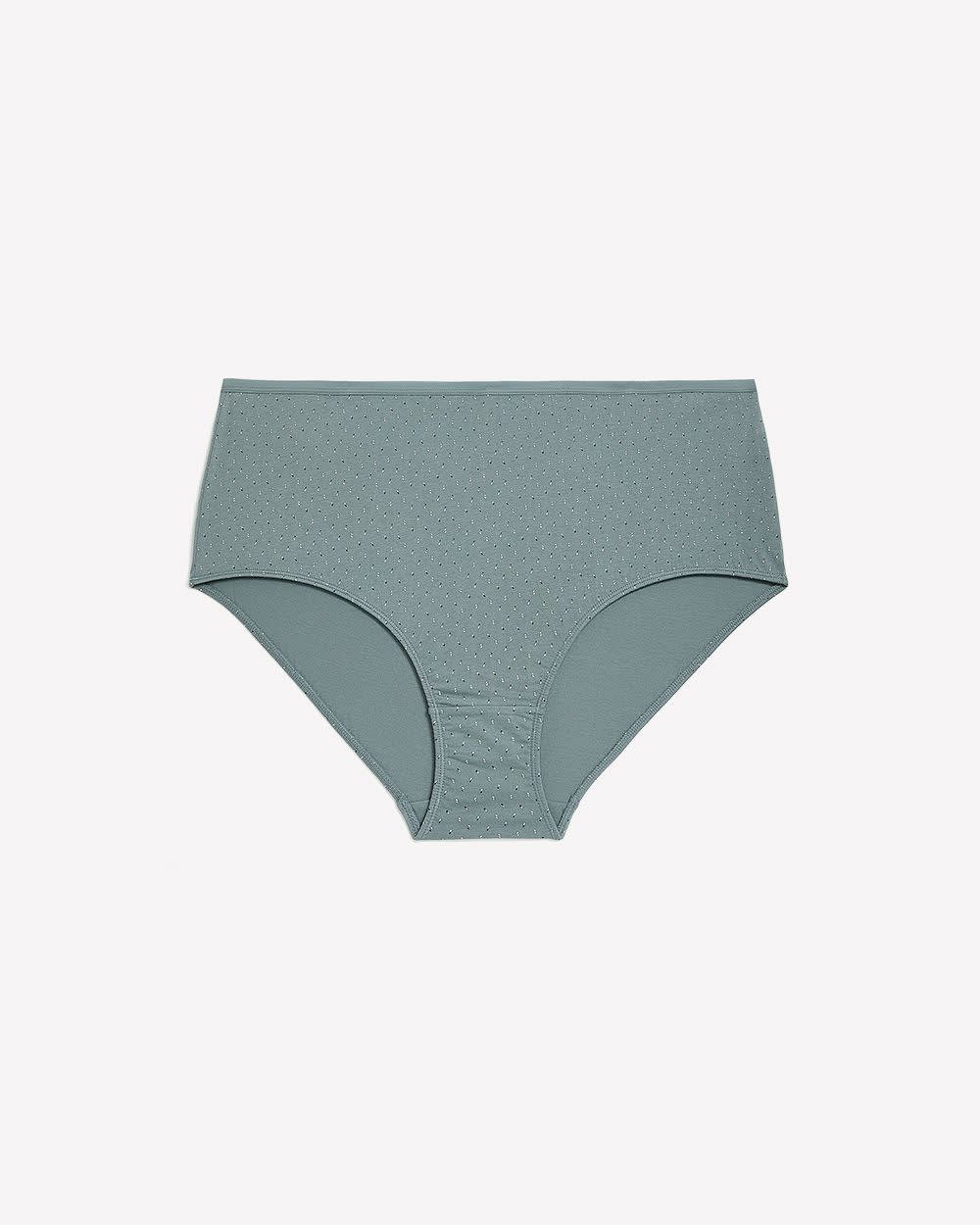 Full Double Dotted Cotton Brief - ti Voglio
