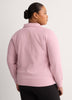Fashion Flowy Waffle Knit Pullover with Collar - Active Zone