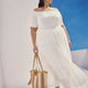 Pull-On Boho Maxi Skirt