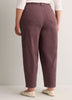 Blue Classic-Fit High-Rise Barrel-Leg Jeans - d/C jeans
