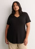 Modern-Fit V-Neck Tunic - PENN. Essentials