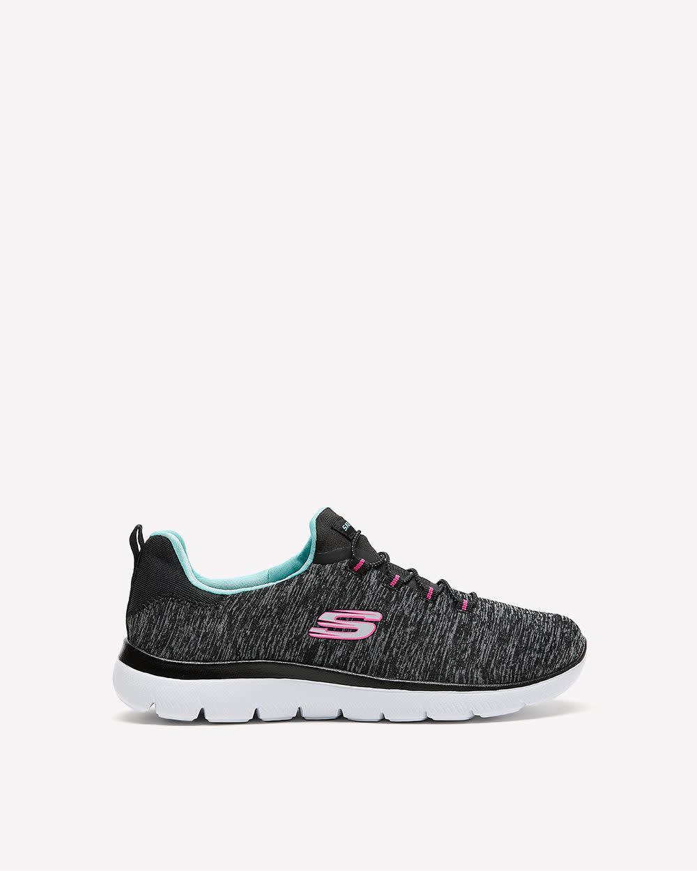 Wide Width, Summits Bungee Slip-On Sneaker - Skechers