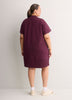 Short-Sleeve Mock-Neck Dress - Active Zone