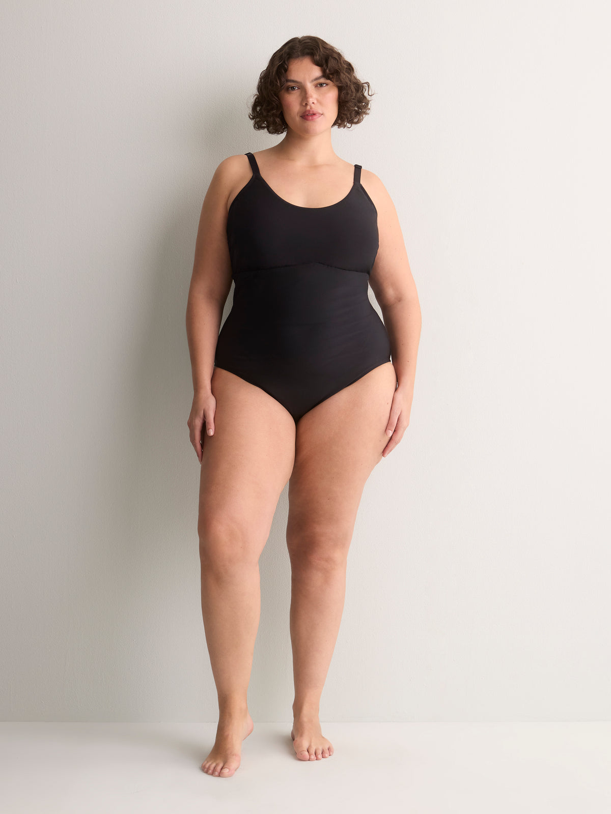 Black One-Piece Swimsuit - Active Zone