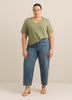 Responsible, Boyfriend-Fit Tee with Slits