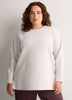Ottoman Wide Crew Neck Tunic Top - Active Zone