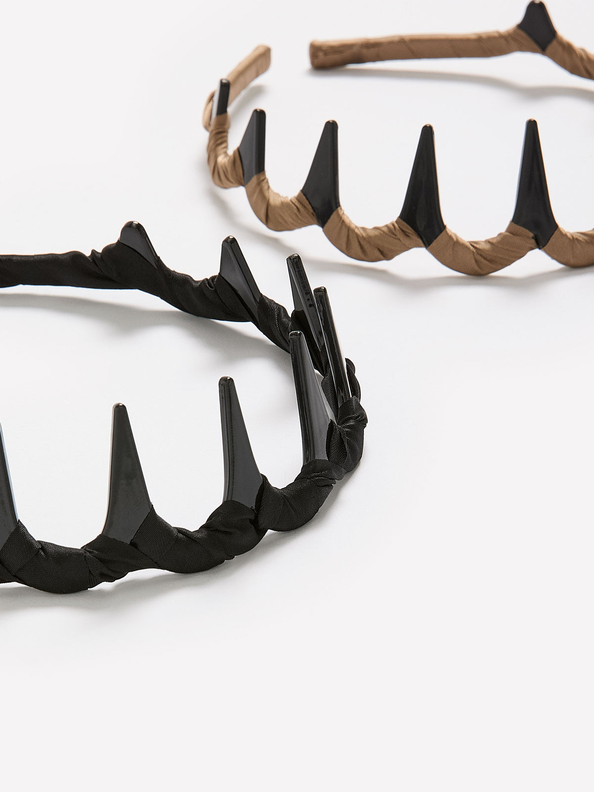 Plastic Hair Headbands, Set of 2