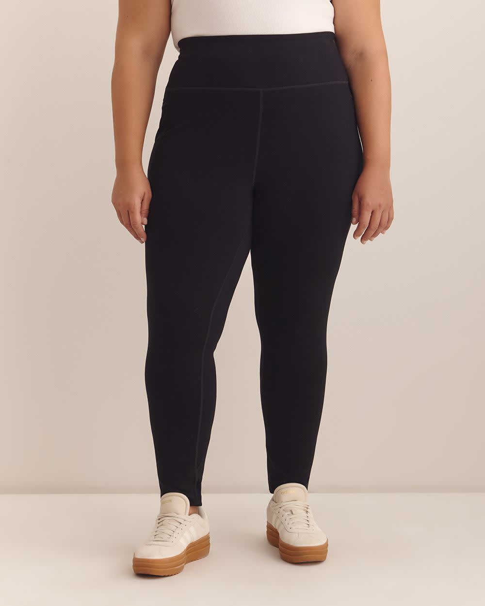 Basic Cotton Legging With Pockets - Active Zone