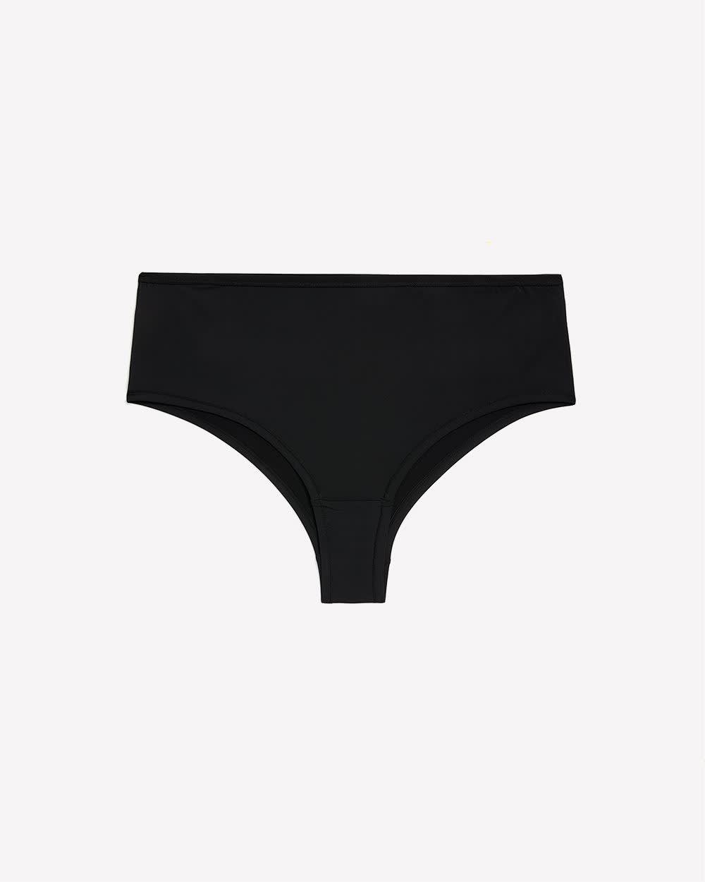 Cheeky Black Microfibre Brief - ti Voglio