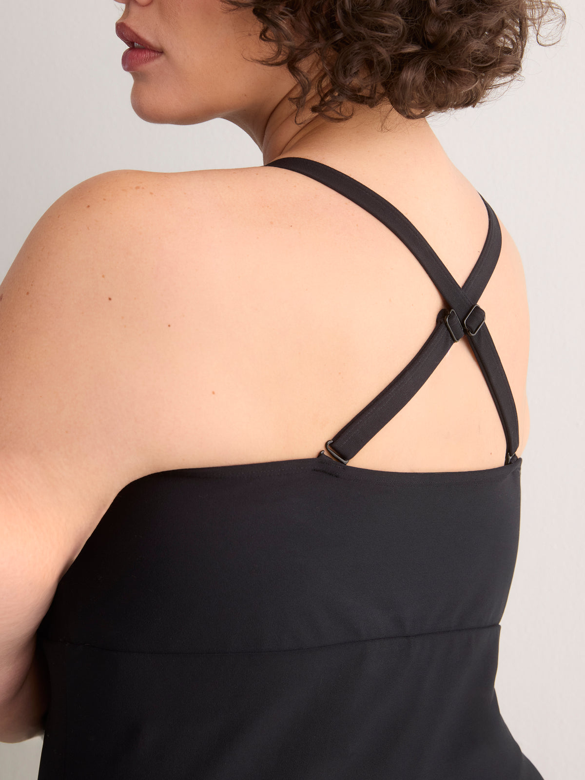 Black One-Piece Swimsuit - Active Zone