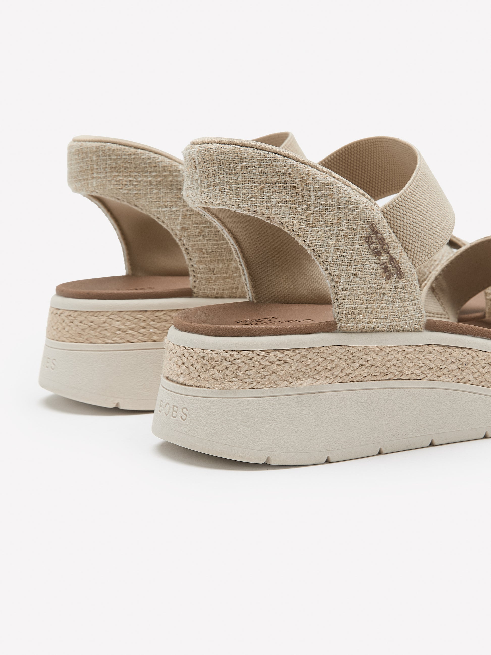 Wide Width, Bobs Sun Ray Slip-In Sandals - Skechers