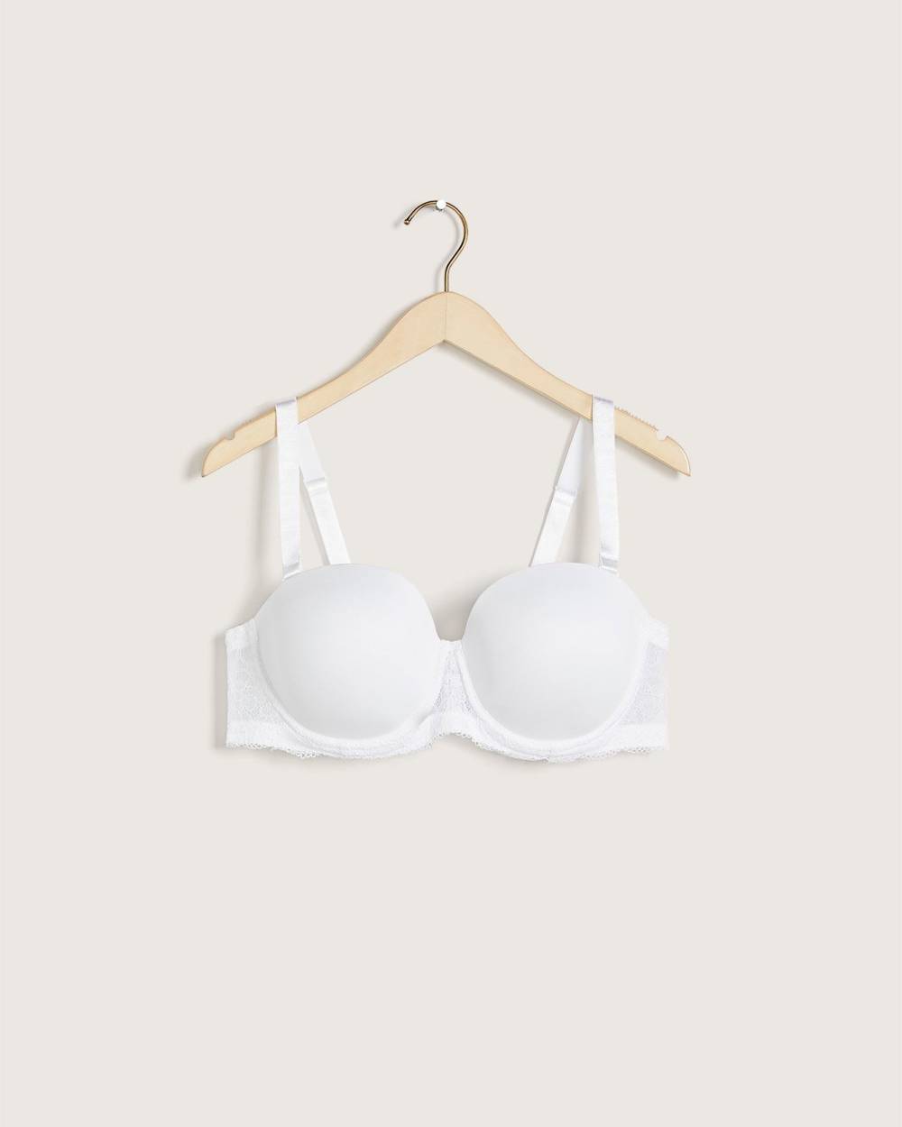 Reggiseno Push Up Imbottito Invisibile D.N Goddess - Multiuso, Senza Spalline, Convertibile - Taglie 32-42 ABCD - Foto 3
