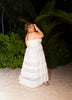 Sleeveless V-Neck Lace Maxi Dress - Addition Elle