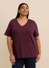 Responsible, Boyfriend-Fit Tee with Slits