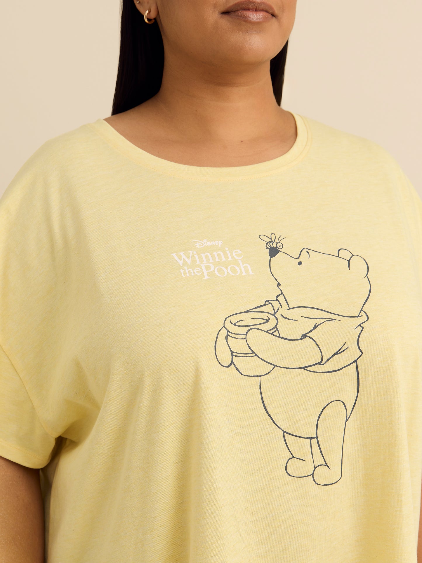Chemise de nuit Winnie l'Ourson à manches courtes - ti Voglio