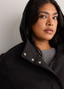 Long Hooded Rain Jacket
