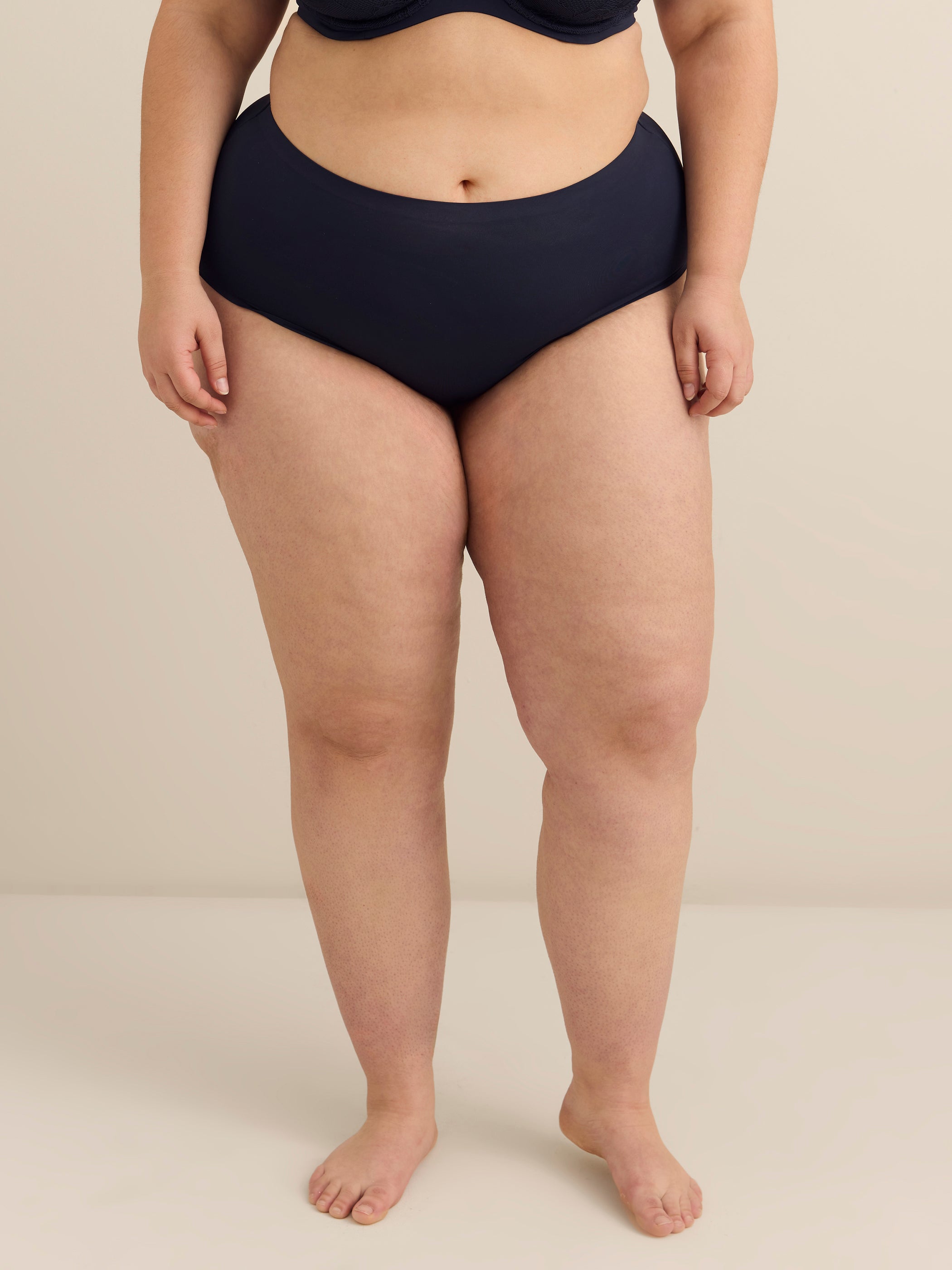 Culotte seconde peau classique en microfibre unie - ti Voglio