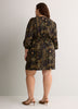 Long-Sleeve Fit-and-Flare Dress
