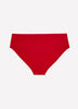 Red High-Cut Cotton Brief with Heart Placement Print - tiVOGLIO