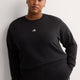 Black Feel Cozy Fleece Sweatshirt with Small Logo - adidas