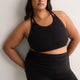 Responsible, Double Knit Fooler Crop Top - Active Zone