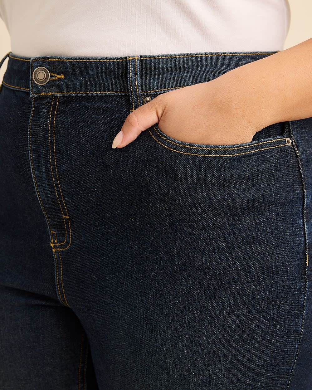 Jean taille haute à jambe évasée, coupe classique - d/C Jeans