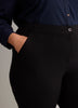 Black Savvy Boot-Cut Pant