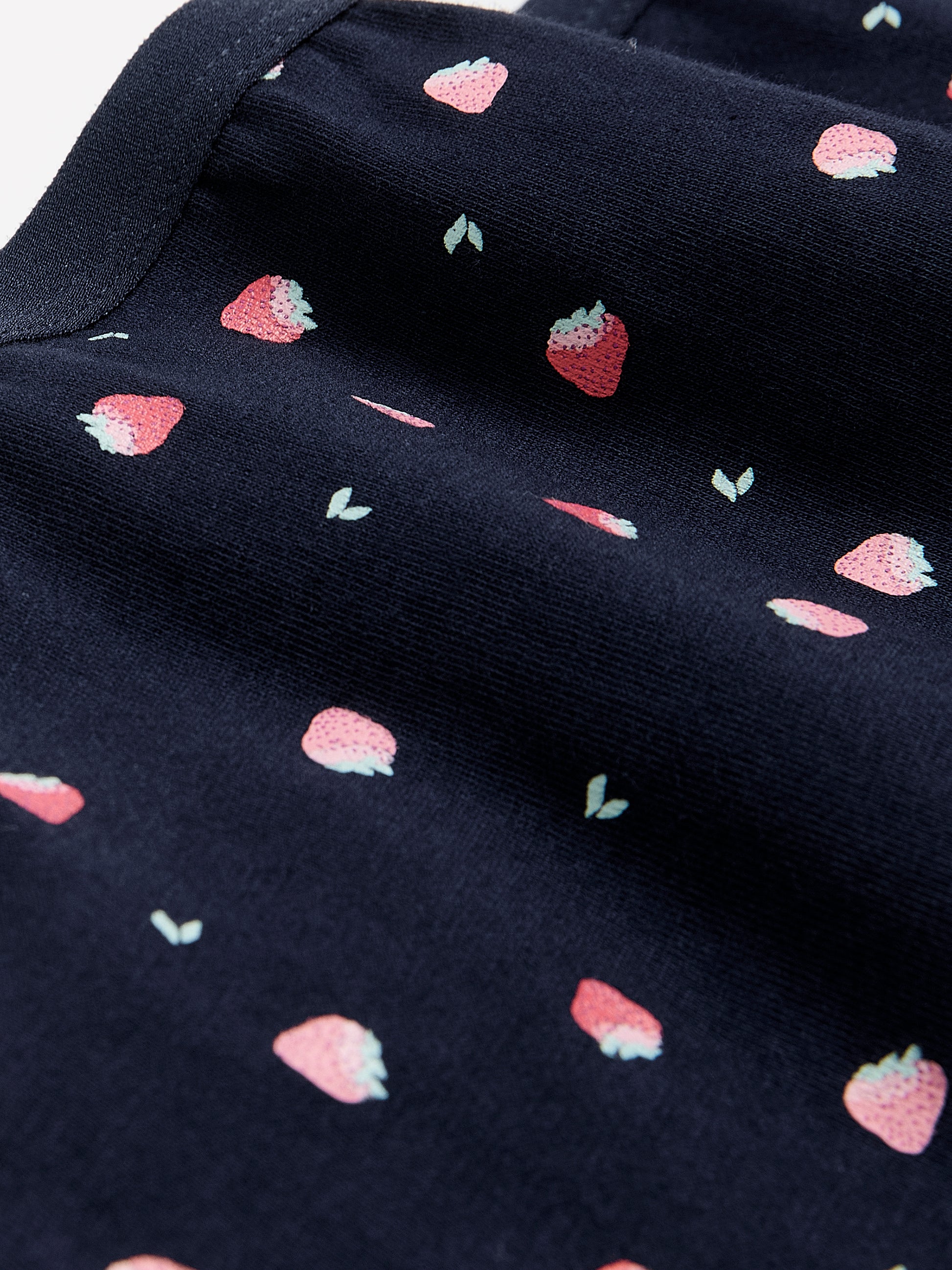 Blue Floral-Print Cotton Full Brief - ti Voglio
