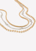 Multi-Layer Mixed Metal Necklace