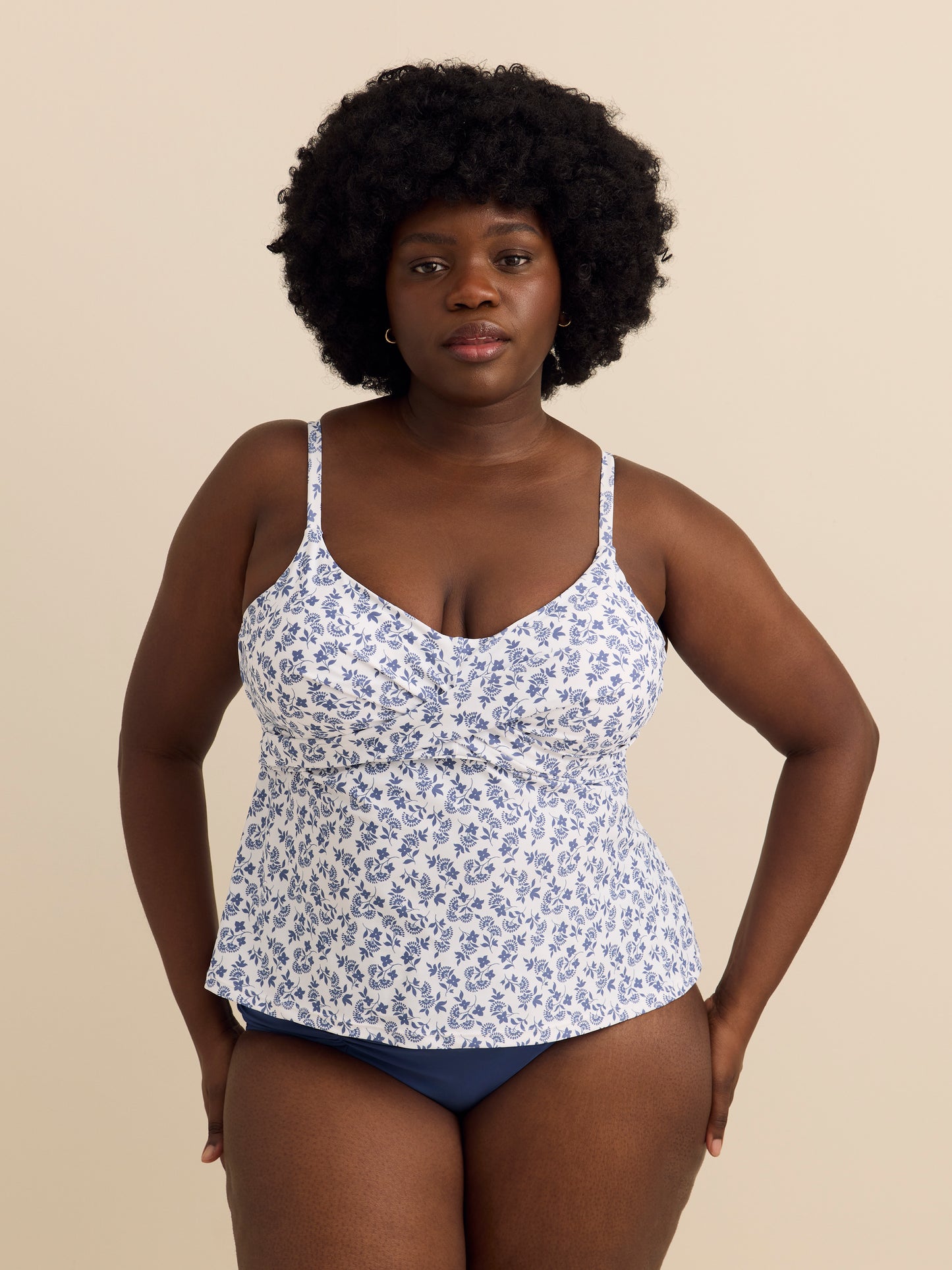 Haut tankini Aeries à  motif - Raisins Curve