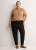 Black Ponte de Roma Tapered-Leg Essential Pant