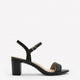 Wide Width, Bristol Sandal with Adjustable Buckle & Block Heel - Naturalizer