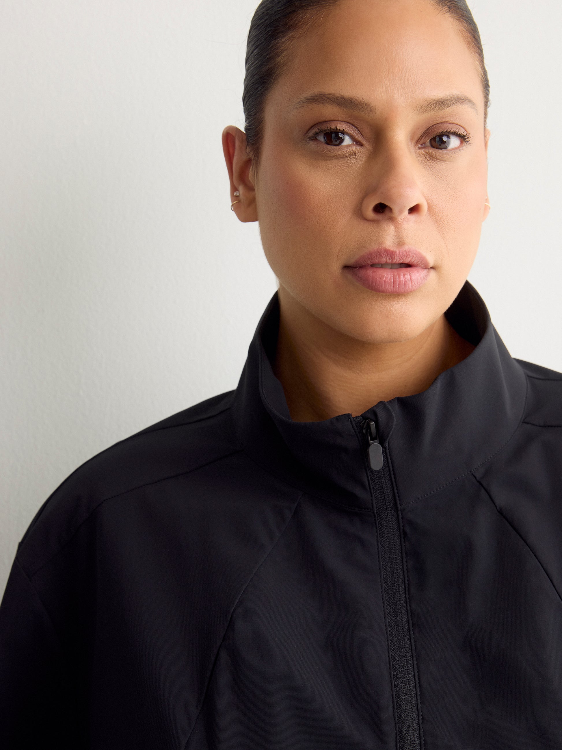 4-Way Stretch Jacket with Cinched Waist - Active Zone