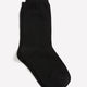 Black Basic Crew Socks
