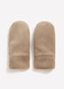 Faux-Fur Mittens