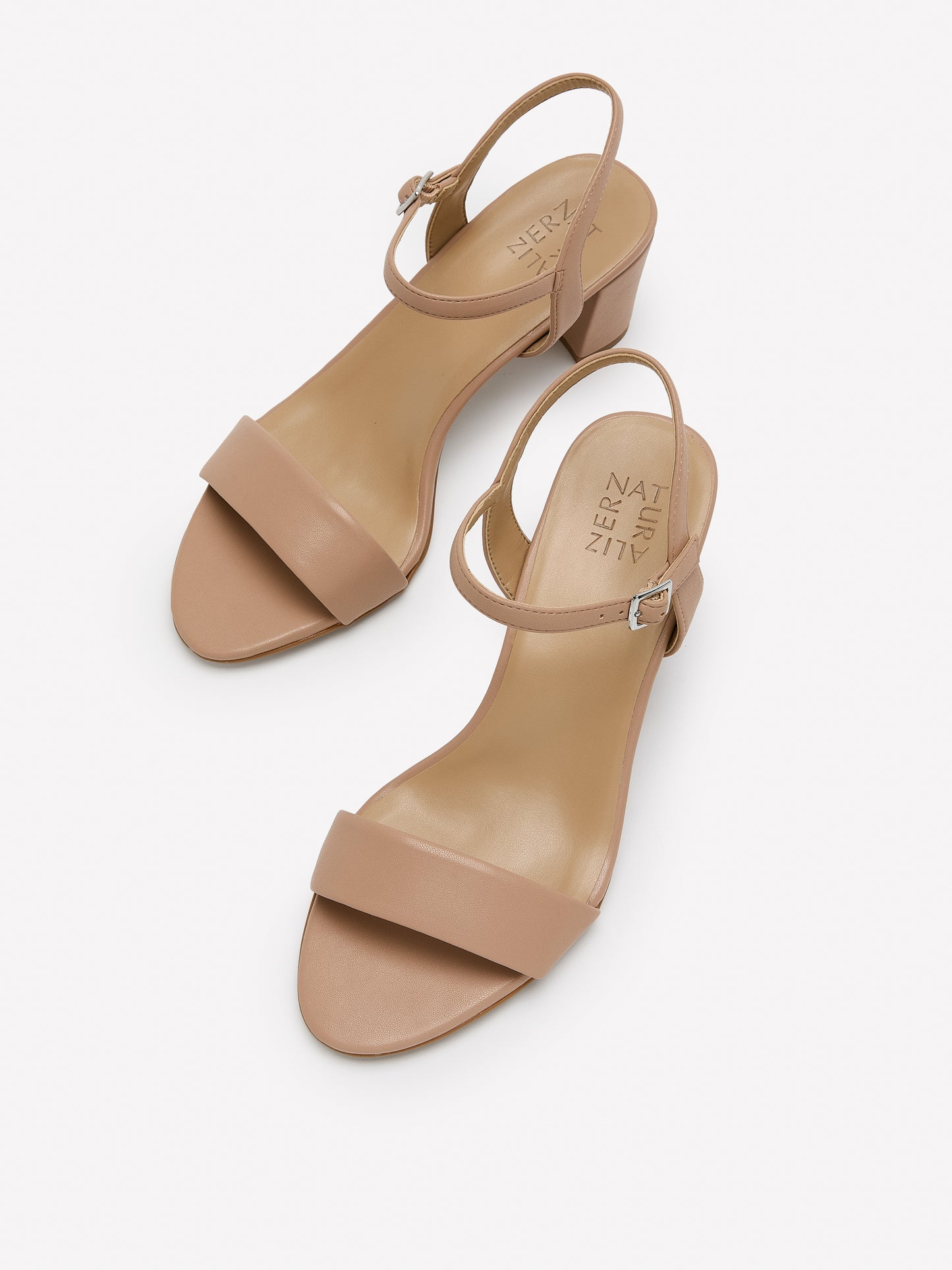 Wide Width, Bristol Sandal with Adjustable Buckle & Block Heel - Naturalizer