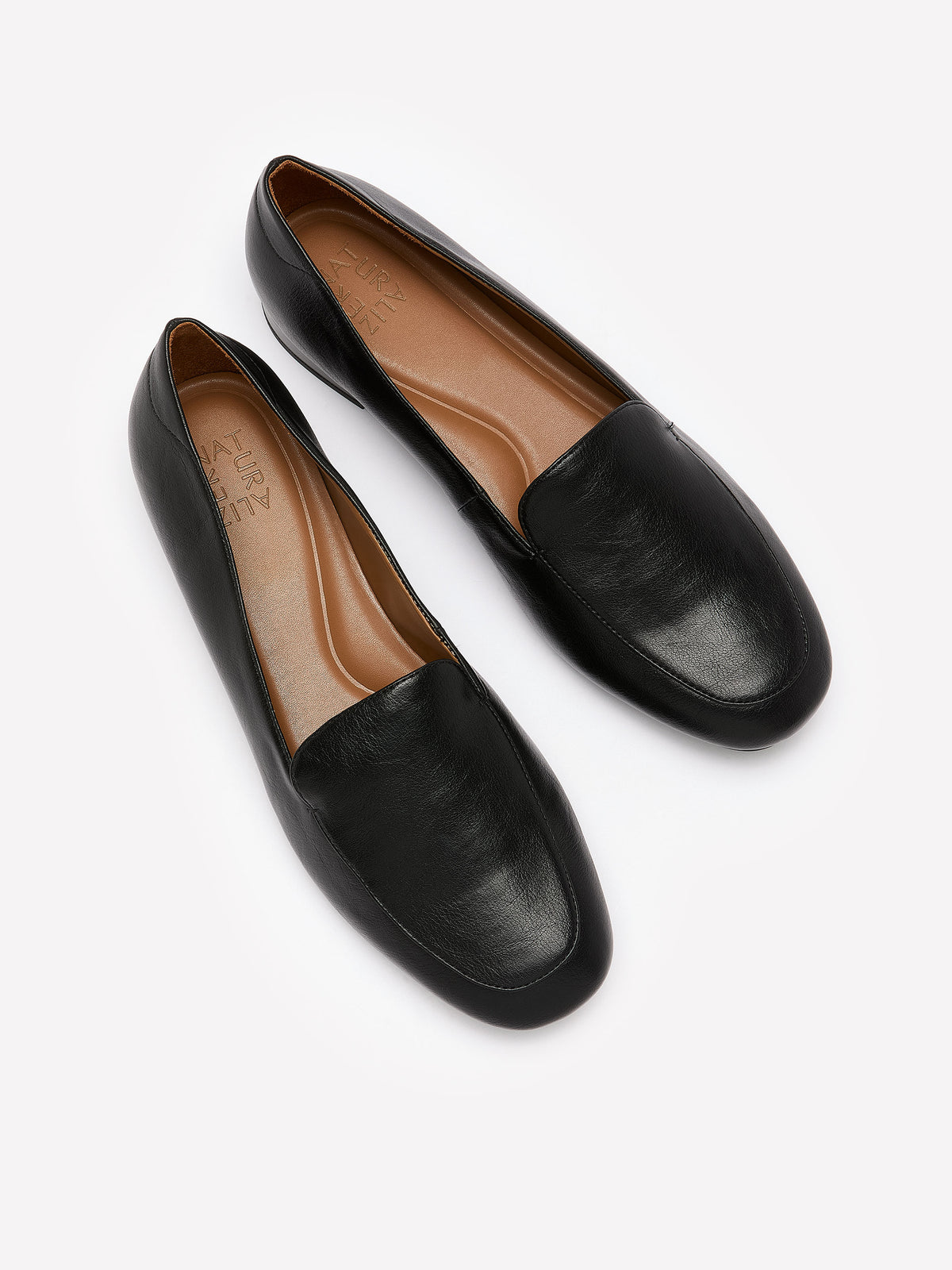 Wide Width, Black Leather Dahlia Loafer - Naturalizer