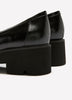 Wide Width, Celia Faux-Leather Lug Loafer with Chain Tassel - Naturalizer