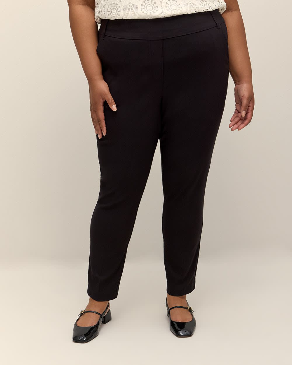 Responsible, Petite, Black Skinny-Leg Savvy Pant - PENN. Essentials