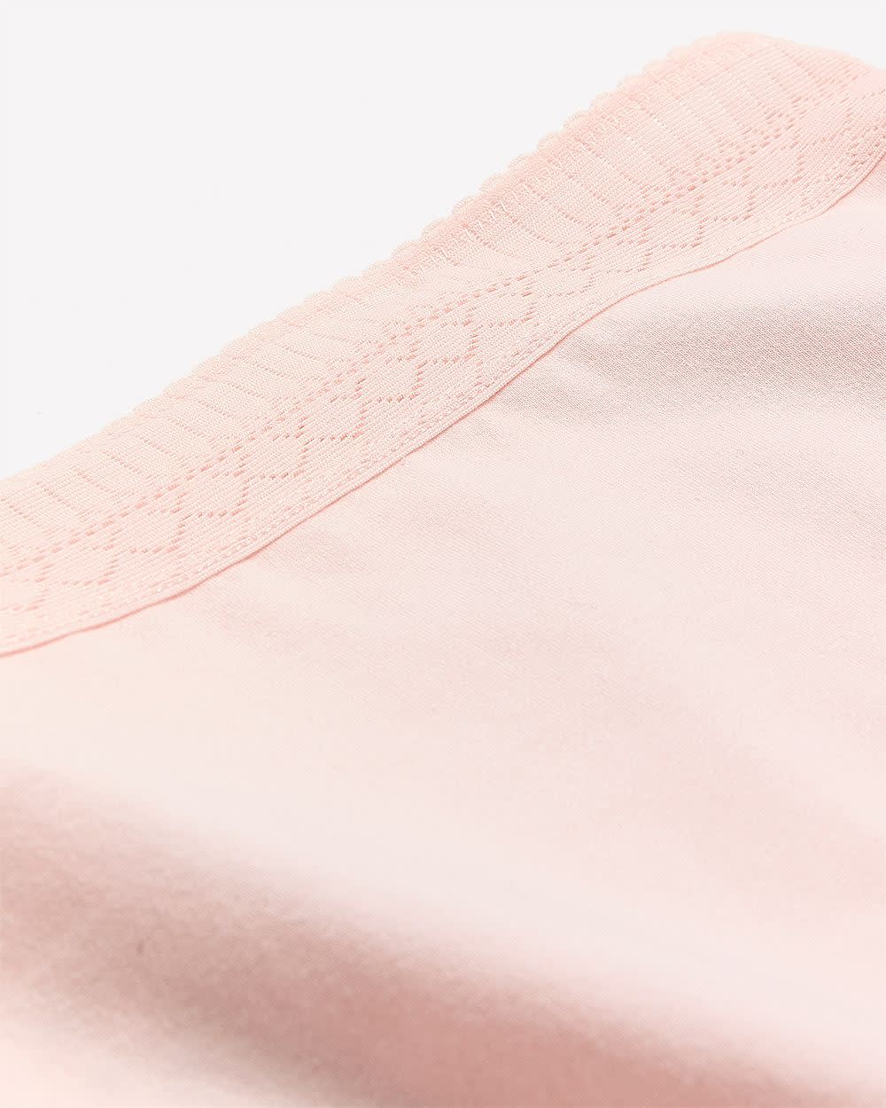 Culotte classible rose avec taille en dentelle - ti Voglio