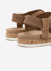 Wide Width, Desert Kiss Low Crisscross Strap Sandal - Skechers