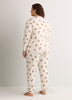 Snow Cow Heather Long-Sleeve Tee and Jogger Pant Pyjama Set - tiVOGLIO