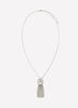 Medium Silver Necklace with Tassel Pendent