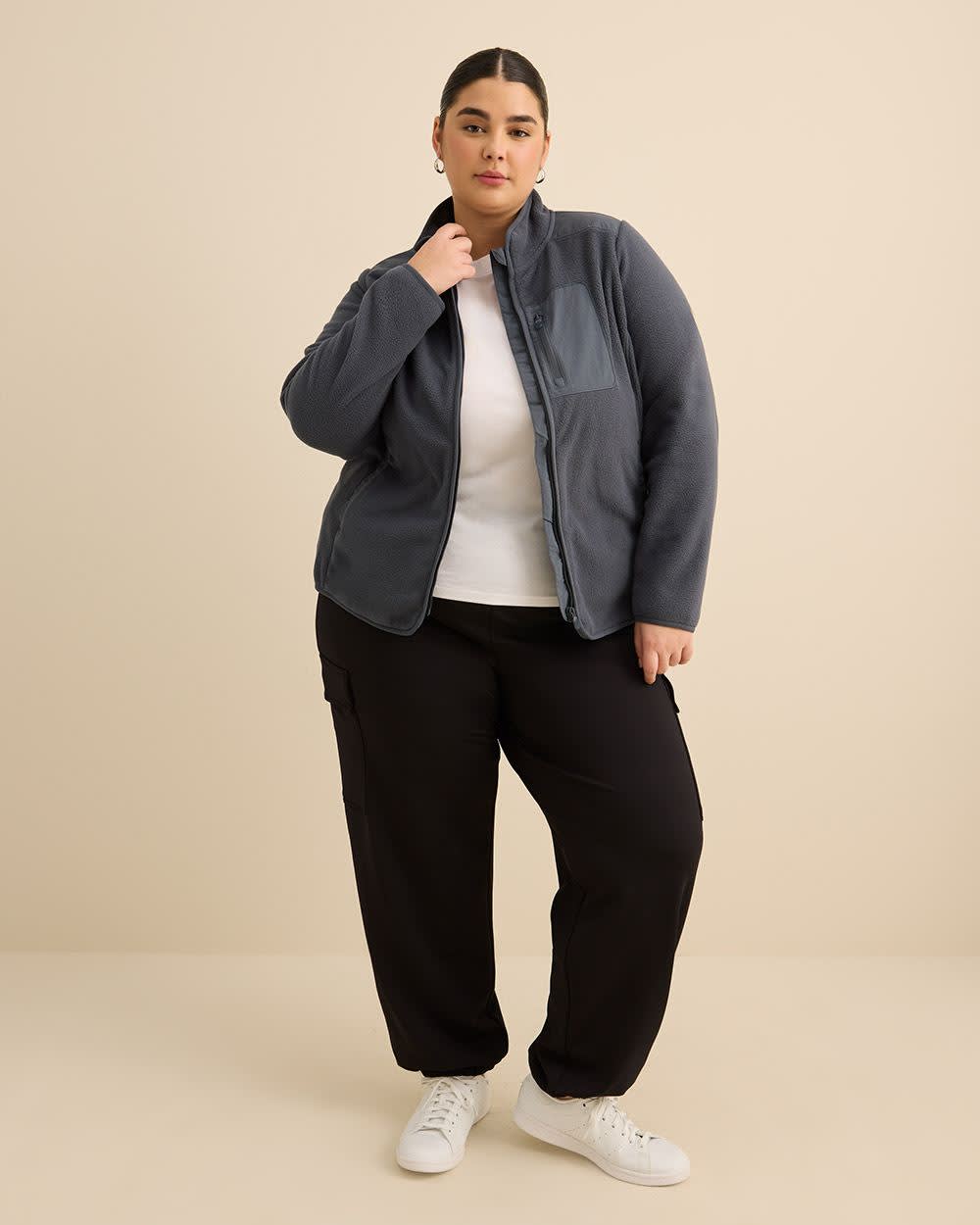 Veste polaire à col montant - Active Zone