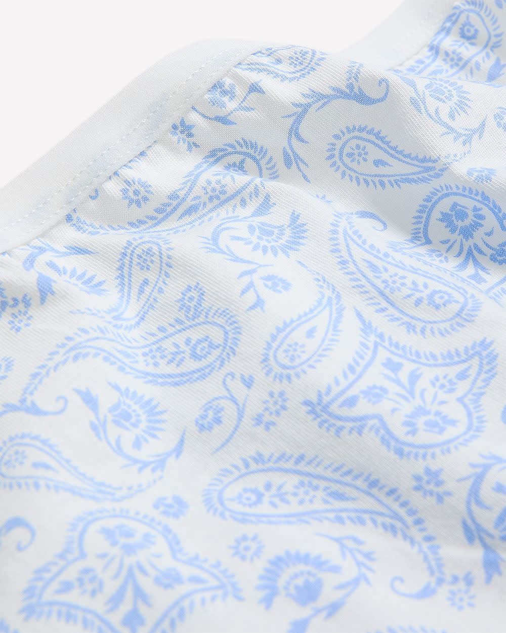 Cotton Brief with Paisley Print - ti Voglio