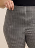 Gingham-Textured Bike Short